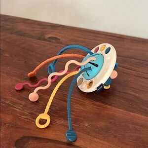 Interactive Kids Toy with Colorful Cords
